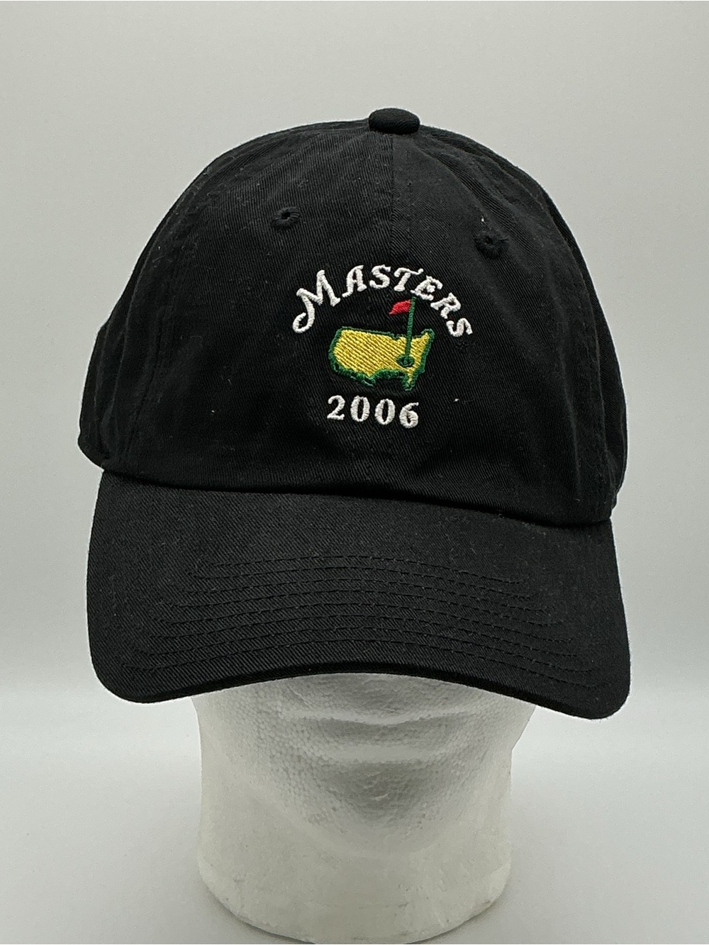 Vintage Masters Tournament 2006 Black Baseball Cap Adjustable Strapback Hat